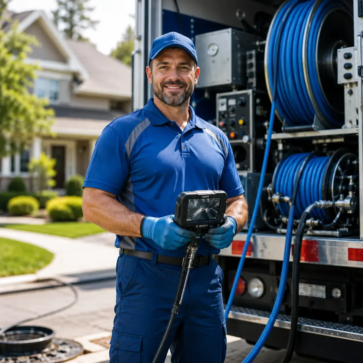 Local outdoor drain cleaning specialists in West Augusta, VA